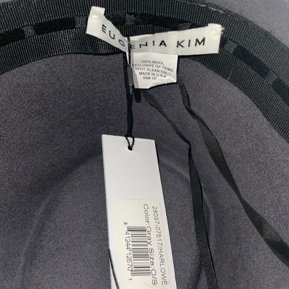 EUGENIA KIM Harlowe Rebel Hat In Grey - Picture 2 of 4